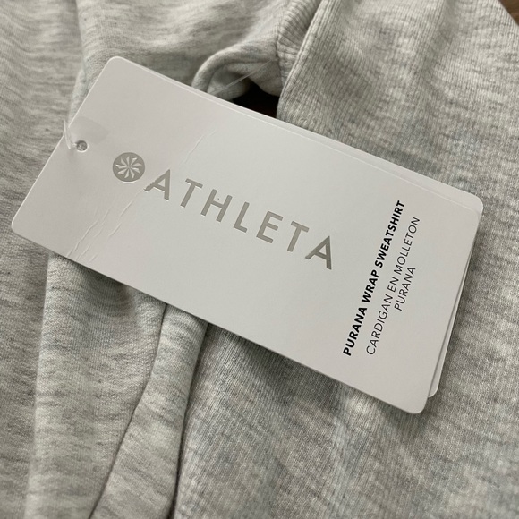 COPY - NWT Athleta Purana Wrap Sweatshirt - Picture 3 of 9